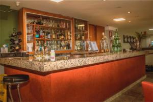 Zona de lounge sau bar la Flat Pampulha orla prox Mineirão com varanda