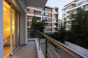 Balkón nebo terasa v ubytování Modern & Chic APT Prestigia