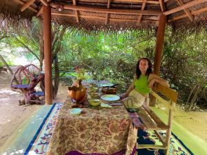 Zahrada ubytování Yala Podi Hoona Bush Camp