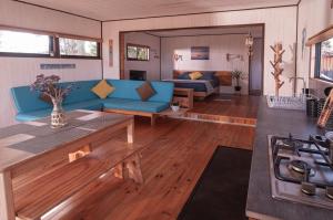 Posezení v ubytování 7 Olas lodge