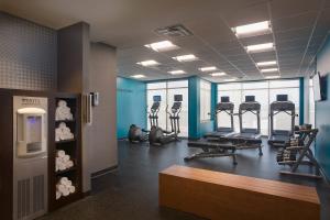 Fitness centrum a/nebo fitness zařízení v ubytování Fairfield Inn & Suites by Marriott Dallas West/I-30