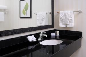 Koupelna v ubytování Fairfield Inn & Suites by Marriott Dallas Plano The Colony