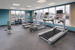 Fitness centrum a/nebo fitness zařízení v ubytování Fairfield Inn & Suites by Marriott Dallas Plano The Colony