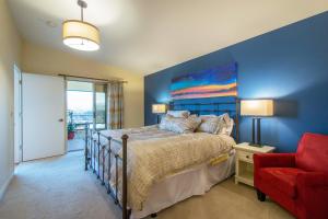 Postel nebo postele na pokoji v ubytování Eye On The Gorge