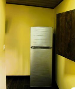 Η κουζίνα ή μικρή κουζίνα στο Cabaña-Nana's Place Beach House