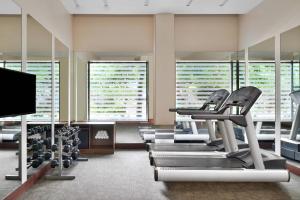 Fitness centrum a/nebo fitness zařízení v ubytování Fairfield by Marriott Chennai Mahindra World City