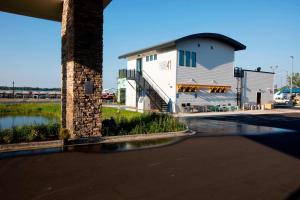 a building next to a street with a building at Fairfield Inn & Suites by Marriott Detroit Lakes in Detroit Lakes