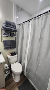 Koupelna v ubytování Charming Oasis Tranquil Suite 8 min Airport, AC