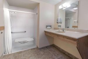 Bilik mandi di Super 8 by Wyndham Higginsville +29 gambar