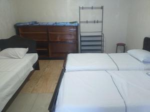 Postel nebo postele na pokoji v ubytování Family Hotel Andria