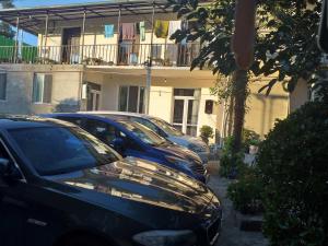 El edificio en el que está la casa de vacaciones