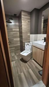 Ένα μπάνιο στο Marshall compelx