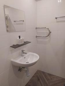 RVR Smart Apartments Riga with Free Parking and Self Check-in的一间浴室