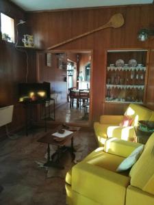 Prostor za sedenje u objektu Albergo Andromeda