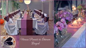 Restaurace v ubytování Vénusz Panzió és Vendéglő