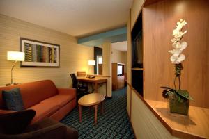 Istumisnurk majutusasutuses Fairfield Inn & Suites by Marriott Edison - South Plainfield