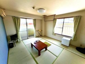 美咲旅館的休息区