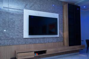TV a/nebo společenská místnost v ubytování Dasah Apartment