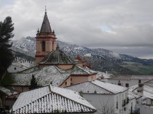 Widok na góry z tego domu wakacyjnego