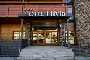 Majutusasutuse Hotel Llivia fassaad või sissepääs
