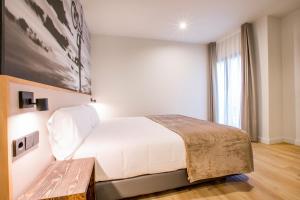 Voodi või voodid majutusasutuse Hotel Llivia toas