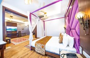 Letto o letti in una camera di Solar Residency, Srinagar