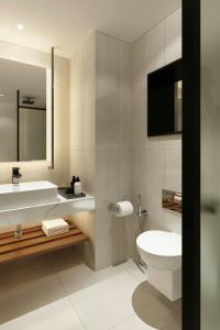 A bathroom at Four Points by Sheraton Kampala