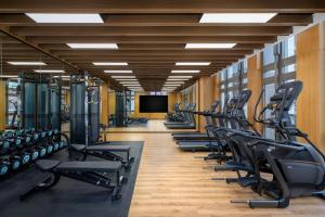 Fitness centrum a/nebo fitness zařízení v ubytování Fairfield by Marriott Shanghai Hongqiao NECC