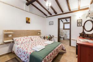 Postel nebo postele na pokoji v ubytování B&B Cantico Delle Creature + 37 fotografií