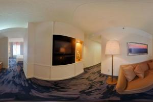 TV/trung tâm giải trí tại Fairfield Inn by Marriott Hazleton