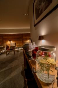 Posezení v ubytování Hotel Alù Mountain Design