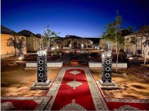 Zahrada ubytování merzouga luxury spirit camp
