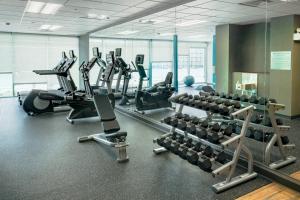 Fitness centrum a/nebo fitness zařízení v ubytování Fairfield Inn & Suites by Marriott Tacoma DuPont