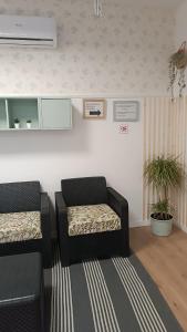 Posezení v ubytování Hostel Bretema