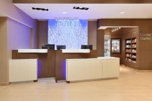 a lobby of a store with a counter and a pharmacy at Fairfield Inn Philadelphia Valley Forge/King of Prussia in King of Prussia