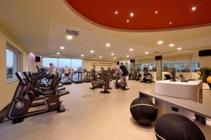 Fitness centrum a/nebo fitness zařízení v ubytování Hotel Villa Glicini