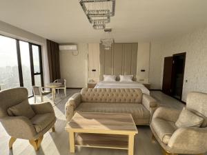 Posezení v ubytování Aram Hotel