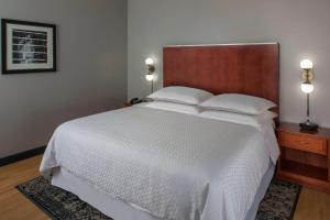 Postel nebo postele na pokoji v ubytování Four Points by Sheraton Houston Hobby Airport