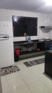 Dapur atau dapur kecil di House beach da Nay