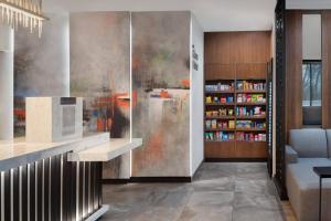 Kuchyň nebo kuchyňský kout v ubytování Fairfield Inn & Suites by Marriott New York Staten Island + 3 fotografie