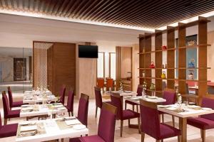 班加罗尔怀特菲尔德福朋喜来登酒店餐厅或其他用餐的地方