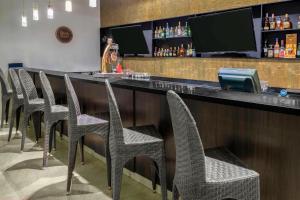 巴兰基亚喜来登福朋酒店酒廊或酒吧区
