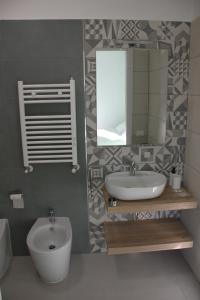 Koupelna v ubytování B&B Il Melograno