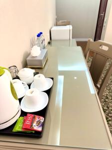 Posezení v ubytování Khujand Deluxe Hotel