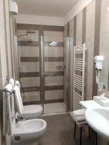 Koupelna v ubytování Hotel Dal Bon