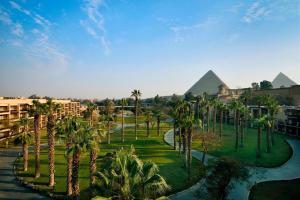 Zahrada ubytování Marriott Mena House, Cairo