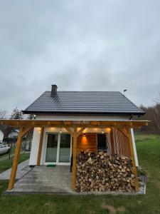 Budynek, w którym mieści się dom wakacyjny