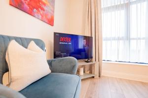 Uma televisão e/ou sistema de entretenimento em Long Walk Gem