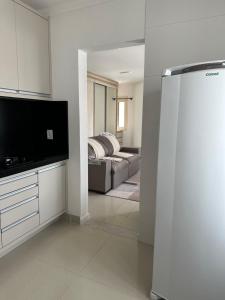 Η κουζίνα ή μικρή κουζίνα στο Coração de Capão