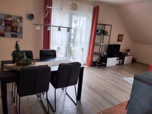 Χώρος καθιστικού στο Ferienwohnungen Meindl